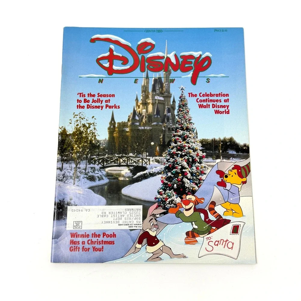 Disney News Magazine Lot 15 Issues 1990-1997 Mickey Aladdin Muppets Theme Parks